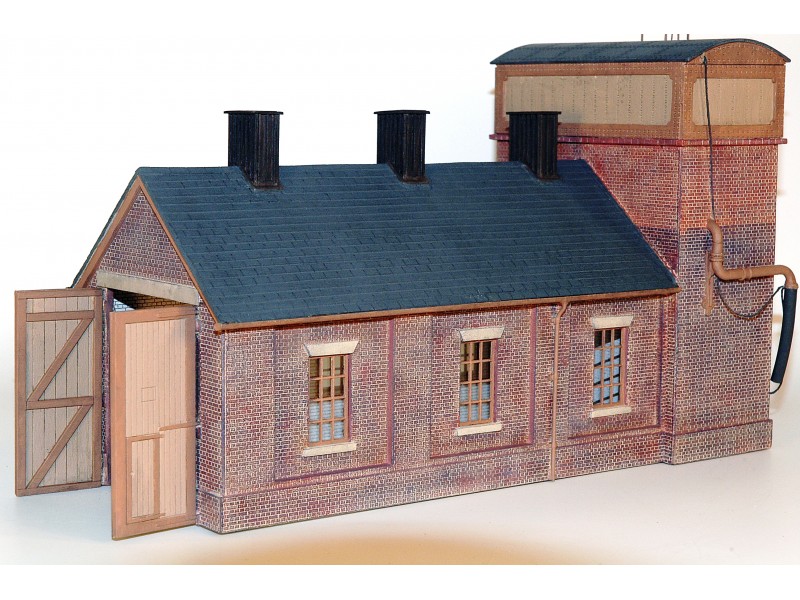 7mm Single Road Engine Shed.