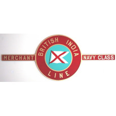 Merchant Navy Class Nameplate